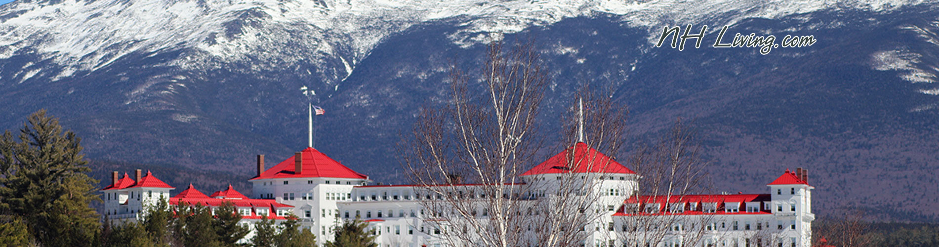 Famous NH Hotel Resort Lodging Accommodations at the Mount Washington Hotel Resort