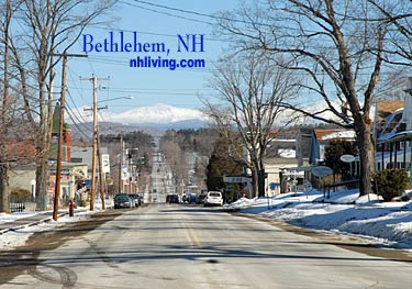  US Route 302 Main Street looking East, Bethlehem, NH