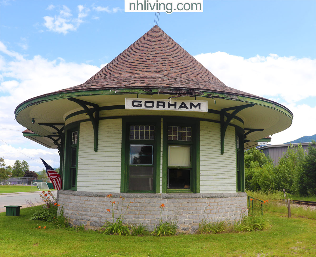 Gorham NH Historic Train Station