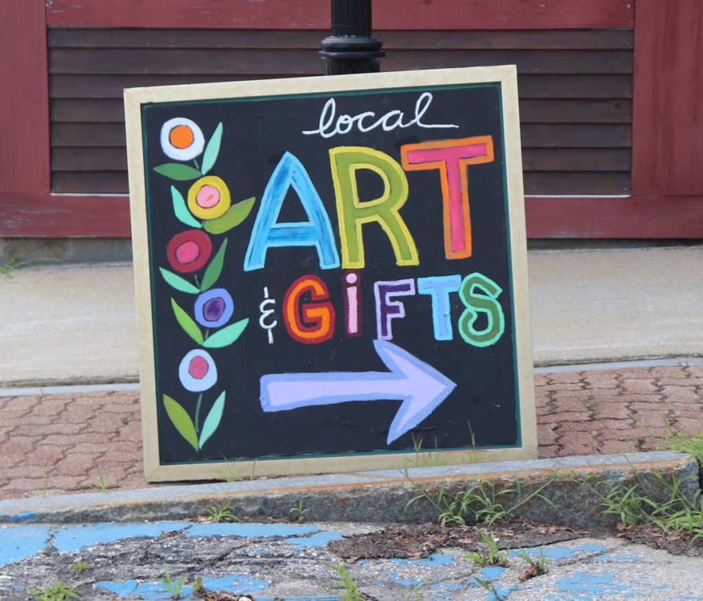 Local Art Sign